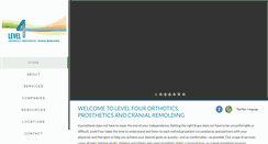 Desktop Screenshot of level4oandp.com
