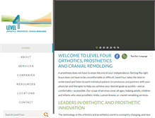 Tablet Screenshot of level4oandp.com